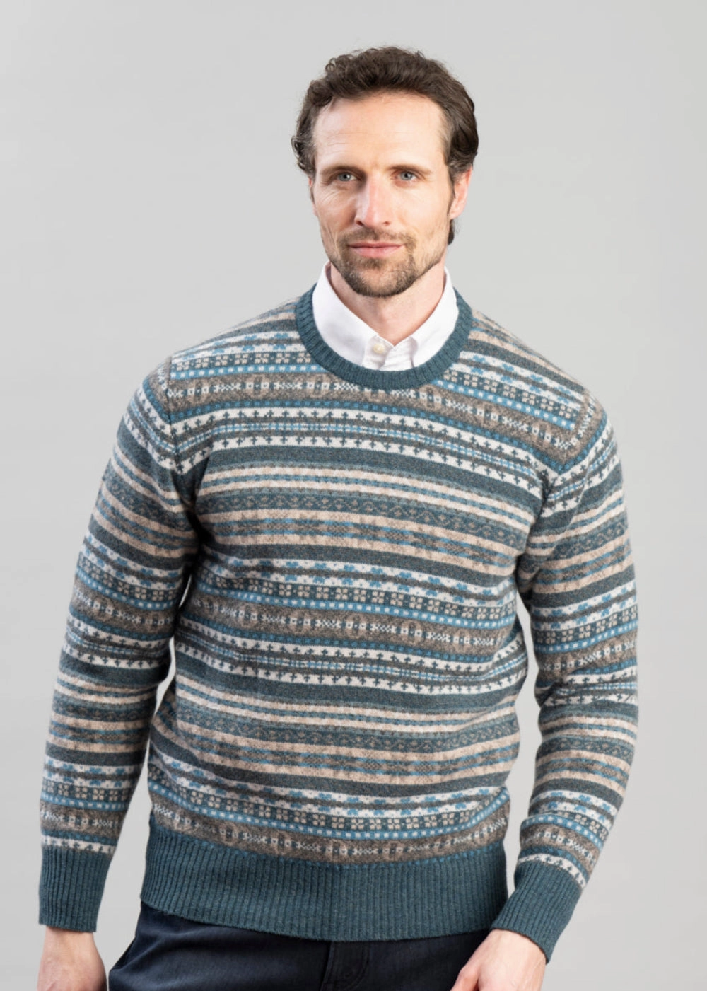 Lambswool Fairisle Crew Special Deals Online Hot Offer Frenzy