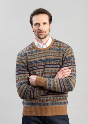 Lambswool Fairisle Crew Exclusive Hot Pick