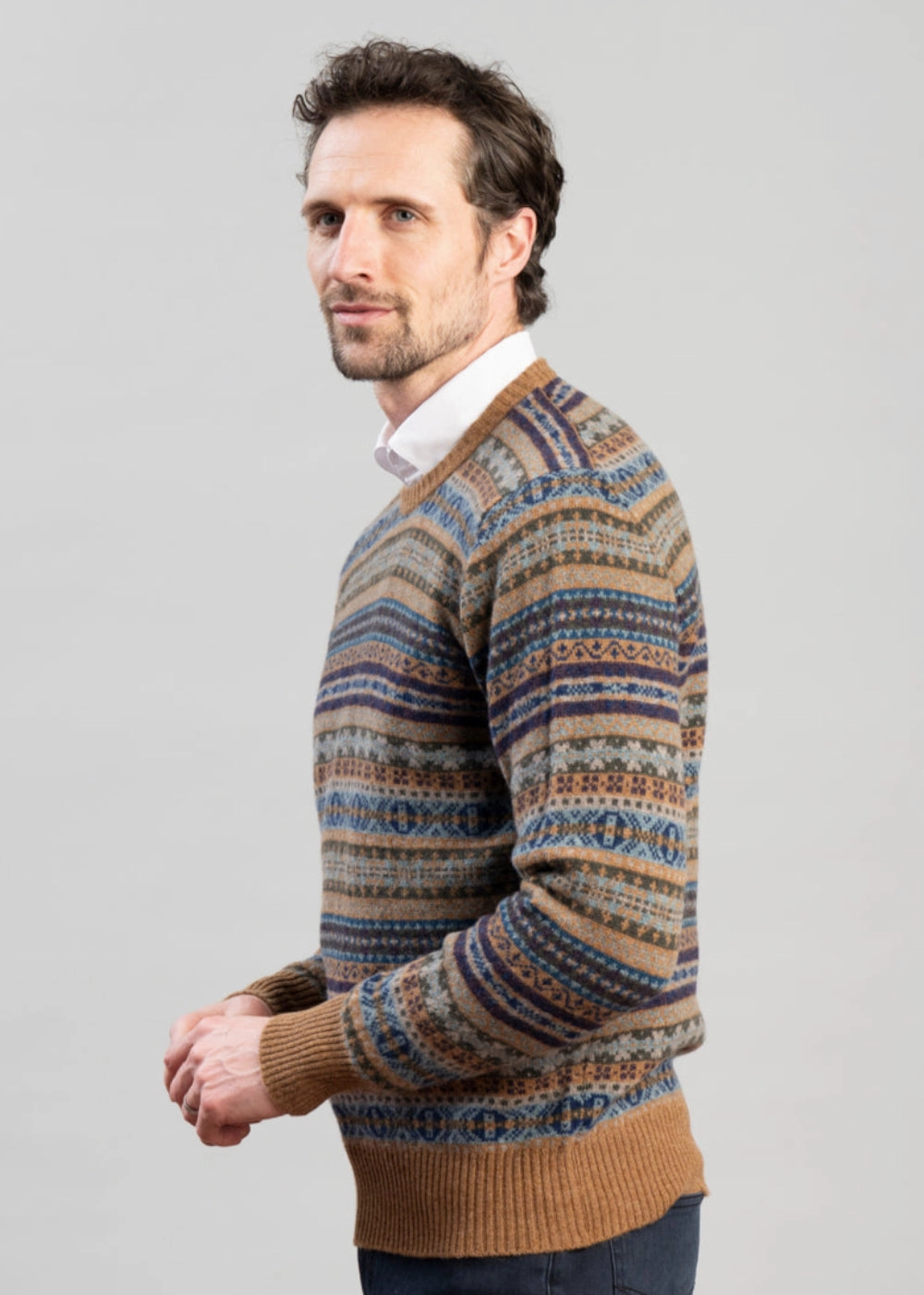 Shop Smart Deals Gift Sale Event Lambswool Fairisle Crew