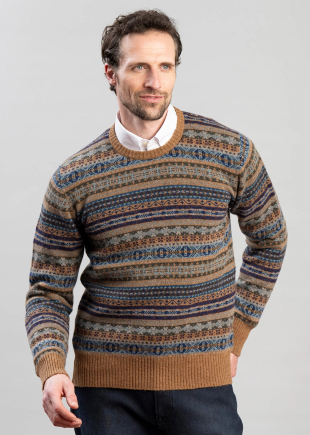 Shop the Savings Now Dont Miss Hot Deals Lambswool Fairisle Crew