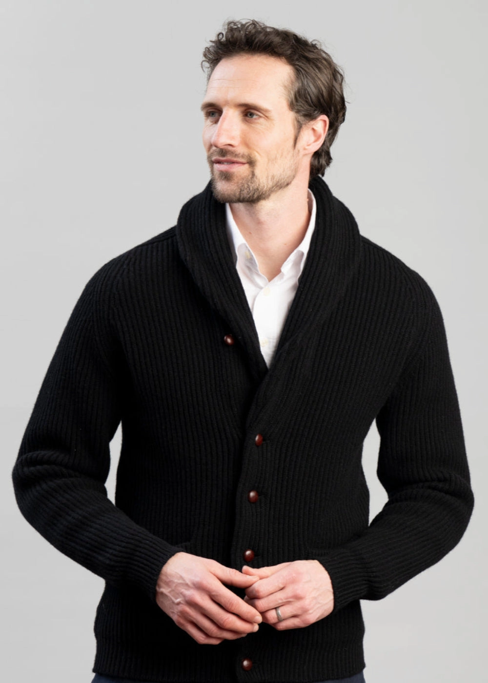 Big Hot Sale Lambswool Windsor Shawl Jacket