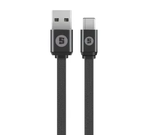 Last Chance Offer Space Ce-456 Chargesync High Speed Data Nylon Usb Type-C Cable