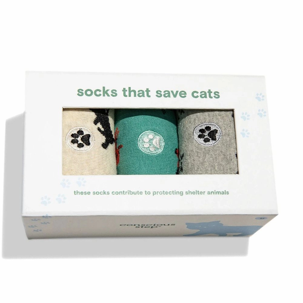 Gift Box - Socks That Save Cats Trending Now Offer Shop the Best Deals