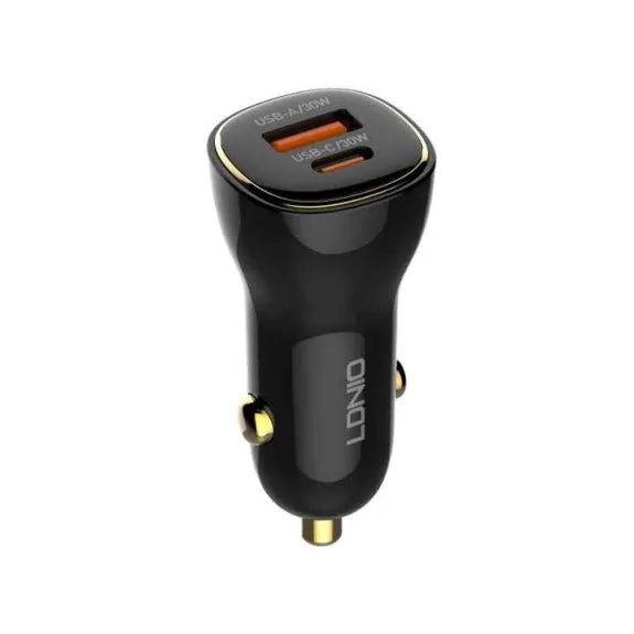 Best Price Online Price Drop Today Ldnio C103 60W Pd Qc Super Fast Car Charger