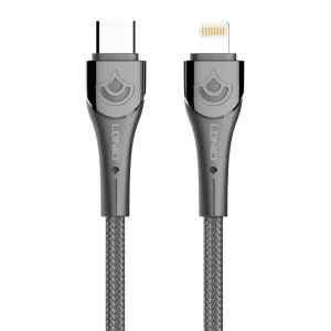 Ldnio Lc862I Lightning To Usb-C Cable 30W Pd 2M Gray Deal Frenzy Today Trendy Picks Today