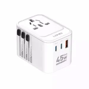 Ldnio Z8 3 Usb Ports 45W Gan Travel Adapter Flash Deal Alert Online Deal Frenzy