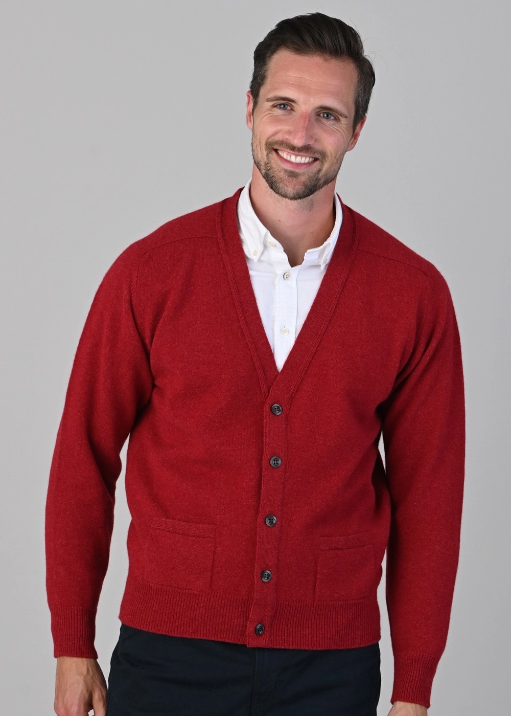 Leven 2 Ply Lambswool Cardigan Dont Miss Big Savings