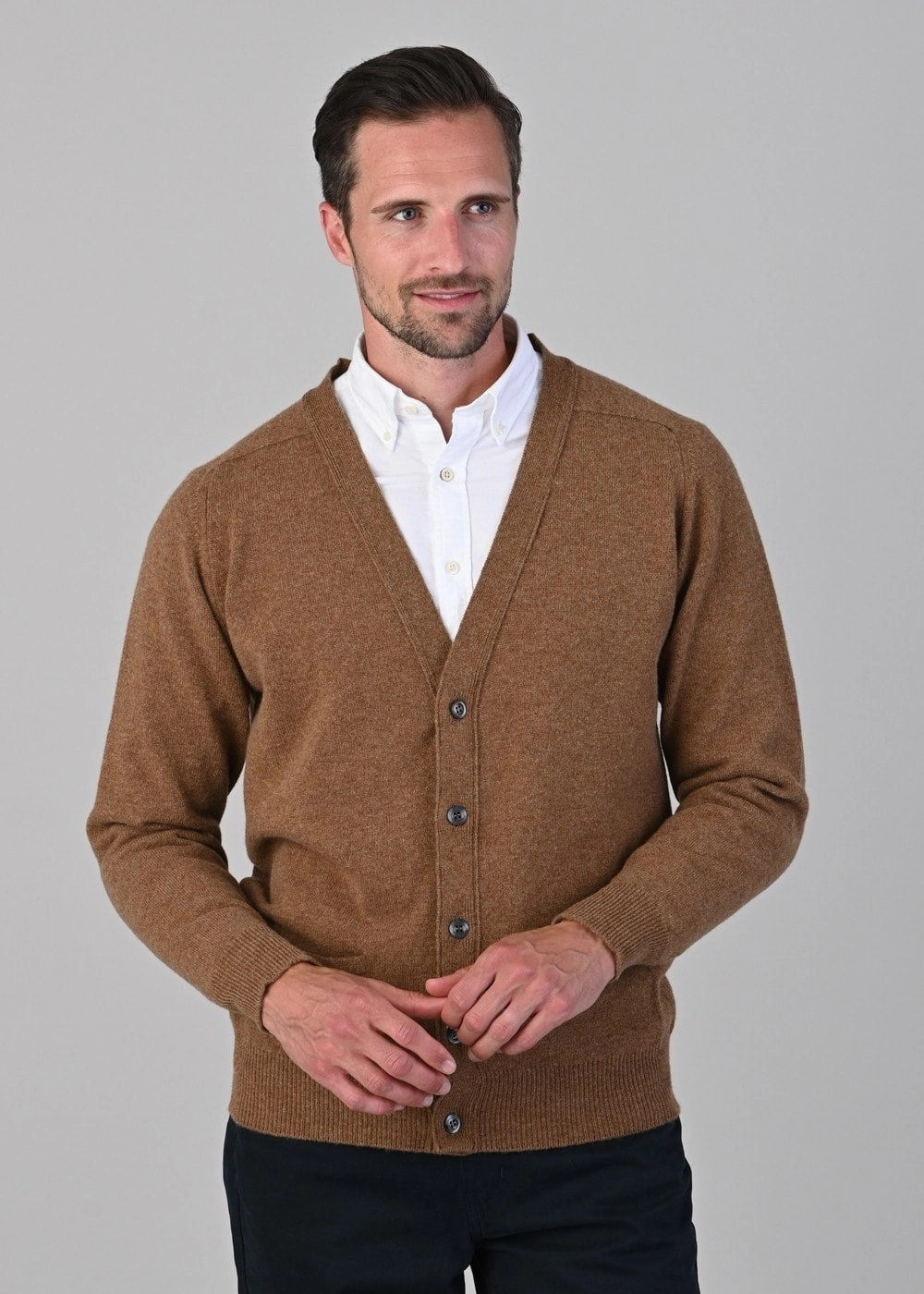 Hot Pick Deal Leven 2 Ply Lambswool Cardigan