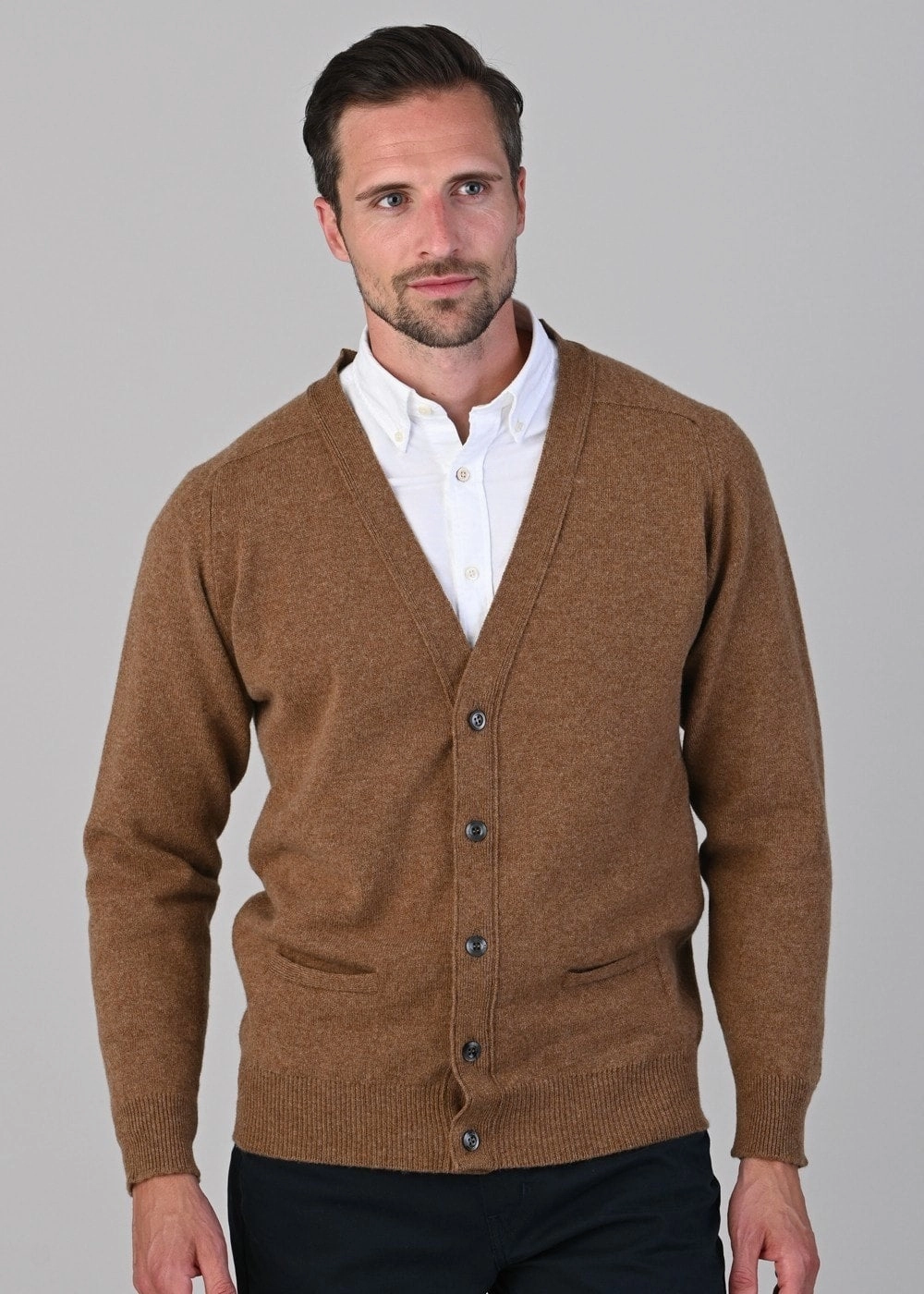 Leven 2 Ply Lambswool Cardigan Mega Online Discount