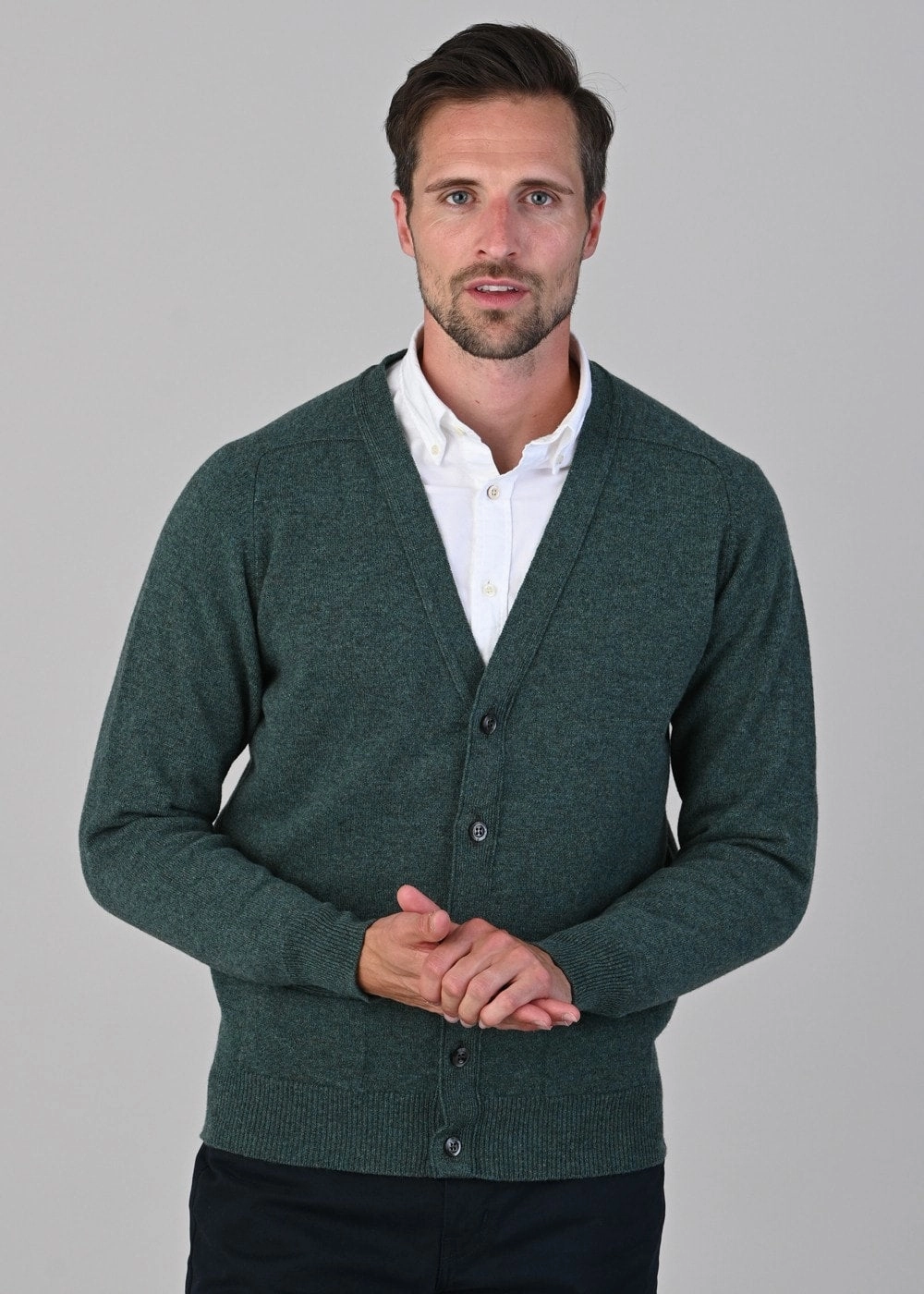 Leven 2 Ply Lambswool Cardigan GiftWorthy Sale