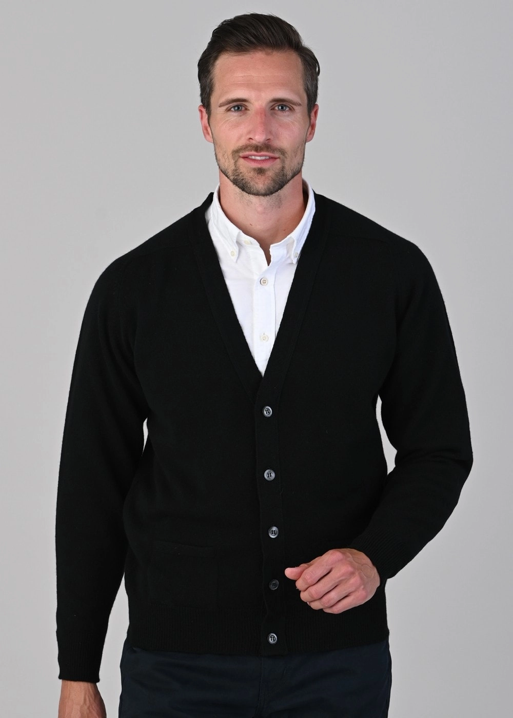 Mega Hot Offer Leven 2 Ply Lambswool Cardigan