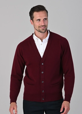 Hot Price Drop Today Only Discount Leven 2 Ply Lambswool Cardigan