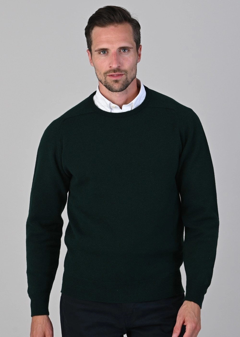 Leven 2 Ply Lambswool Crew Neck Hot Deal Alert Perfect Gift Offer