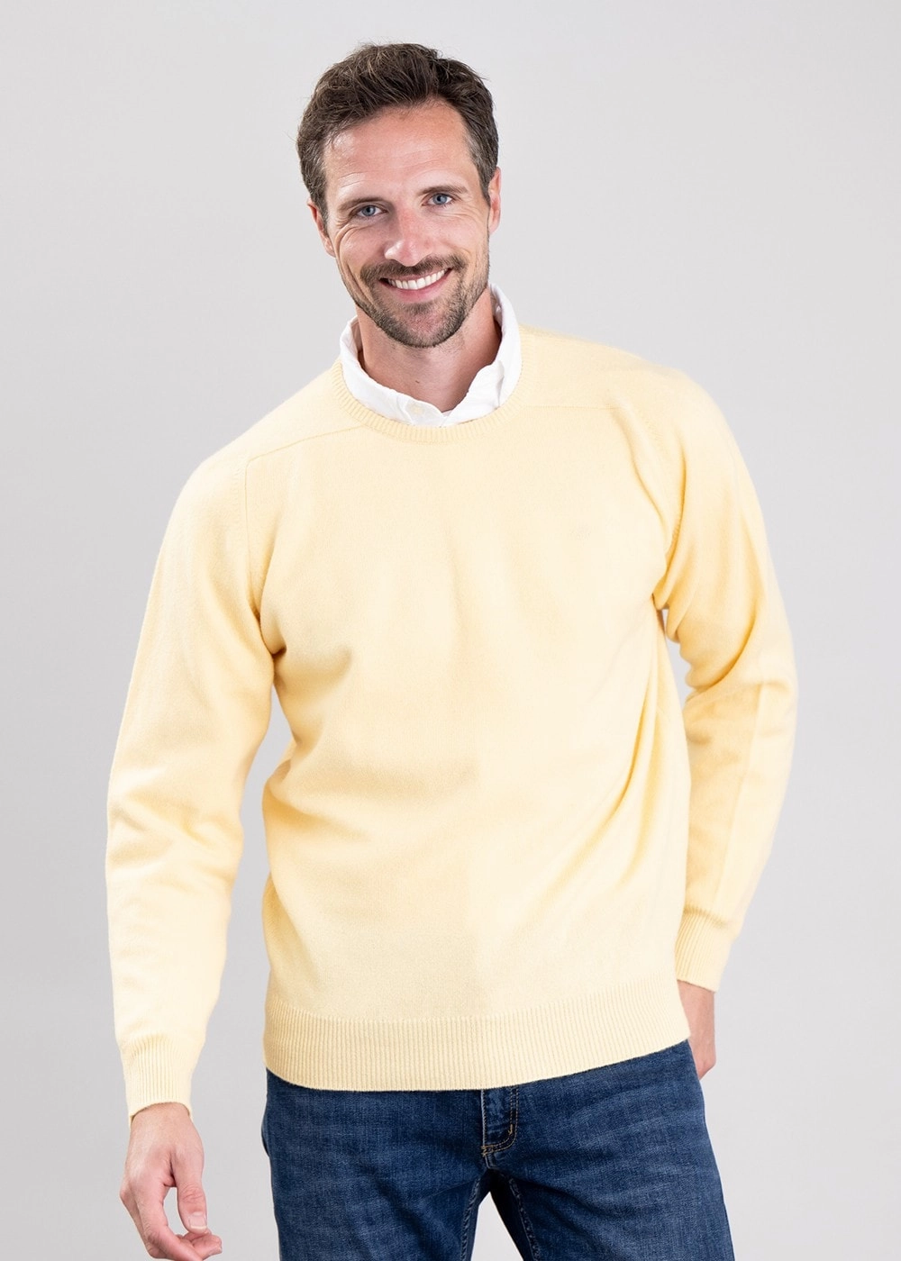 Leven 2 Ply Lambswool Crew Neck MustHave Items