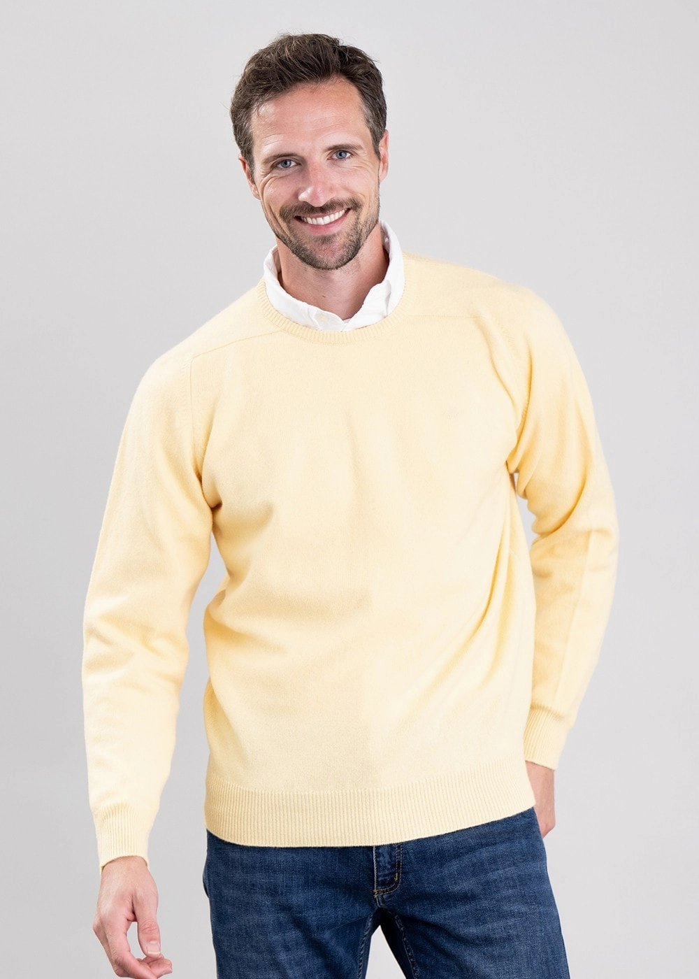 Leven 2 Ply Lambswool Crew Neck Hot Discount Deal Gift Ideas Galore