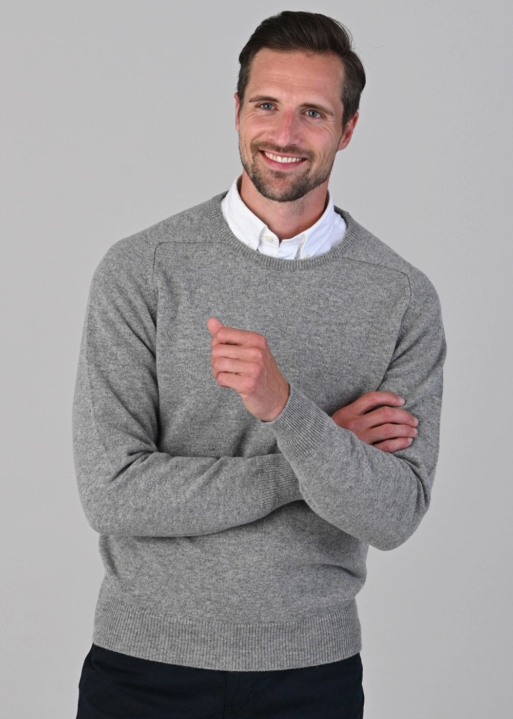 Leven 2 Ply Lambswool Crew Neck Grab It Fast Hot Picks Today