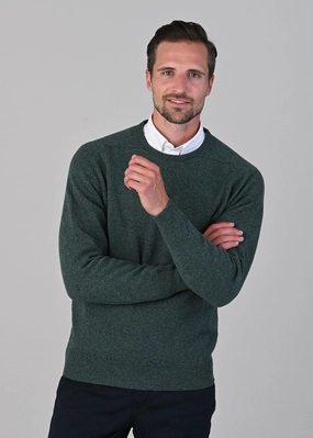 Leven 2 Ply Lambswool Crew Neck Plus Size Exclusive Online Offer Hot Pick of the Day
