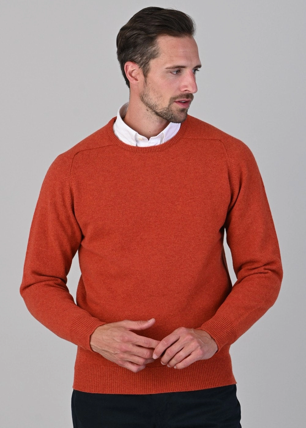 Leven 2 Ply Lambswool Crew Neck Hot Pick of the Day Shop Save Today