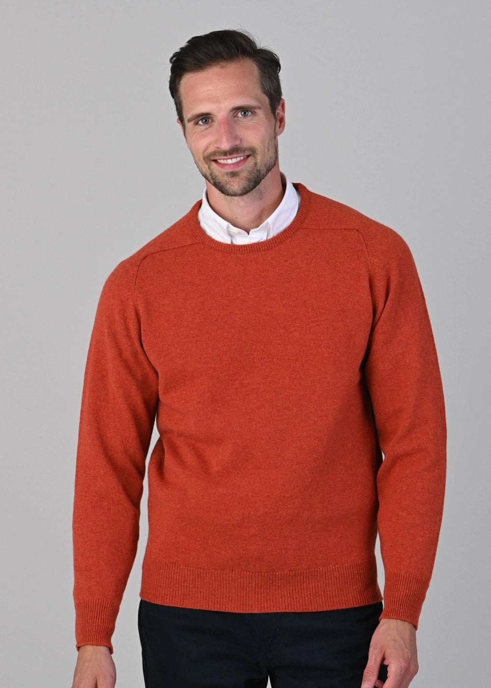 Leven 2 Ply Lambswool Crew Neck Hot Offer Frenzy