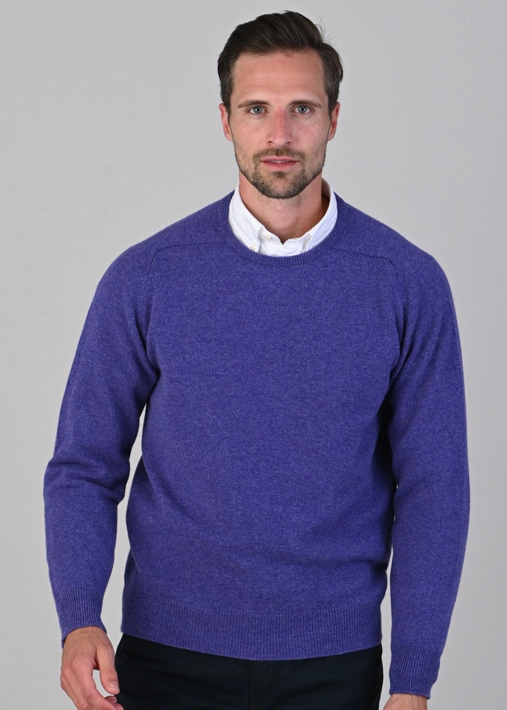 Dont Miss Todays Deal Leven 2 Ply Lambswool Crew Neck