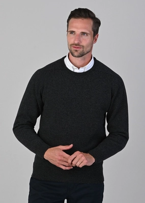Perfect Gift Sale Shop Save Big Leven 2 Ply Lambswool Crew Neck