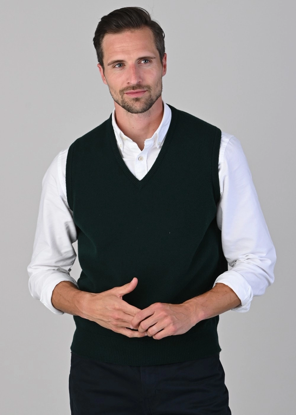 MustShop Sale Instant Hot Deal Leven 2 Ply Lambswool Slipover