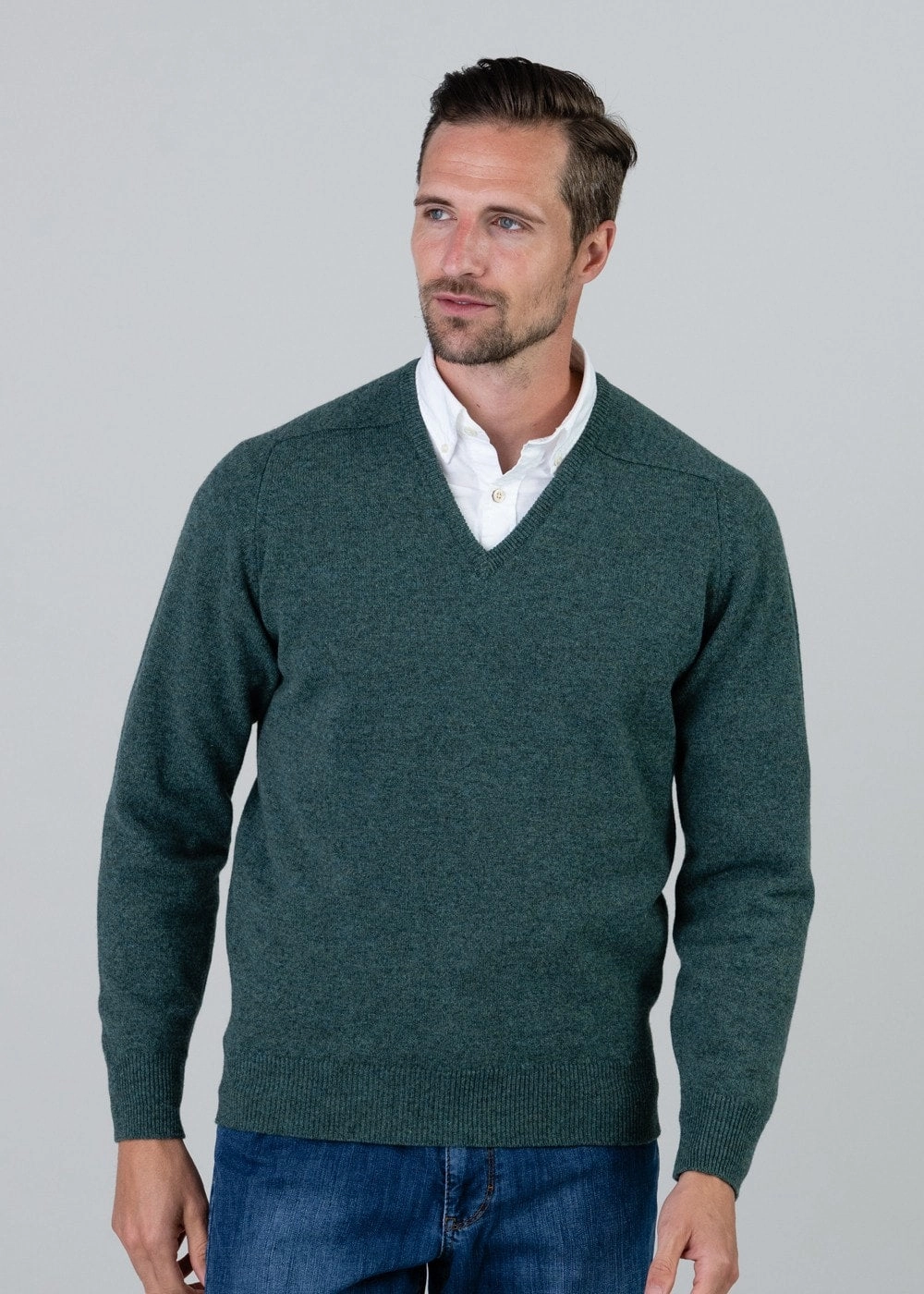 Leven 2 Ply Lambswool V-Neck Instant Hot Deal Mega Discount Event