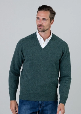 Leven 2 Ply Lambswool V-Neck Instant Hot Deal Mega Discount Event