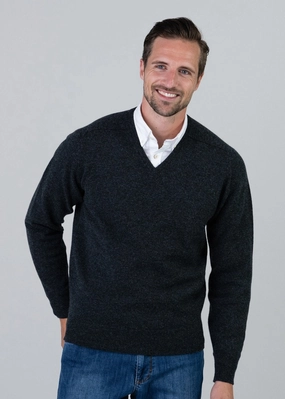 Instant Hot Deal Leven 2 Ply Lambswool V-Neck