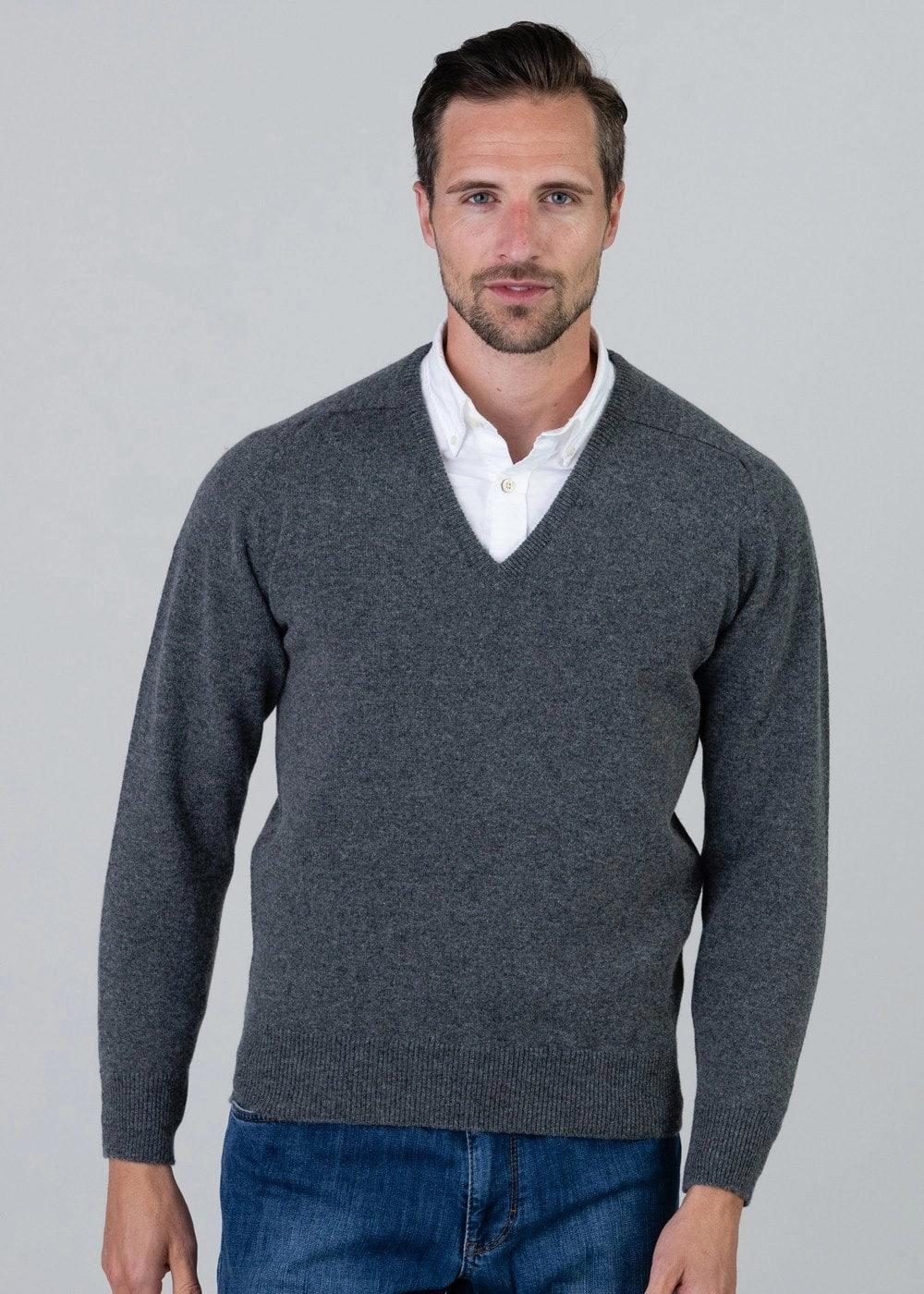 Leven 2 Ply Lambswool V-Neck Trending Savings Now Today Only Savings