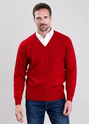 Leven 2 Ply Lambswool V-Neck Exclusive Savings Event