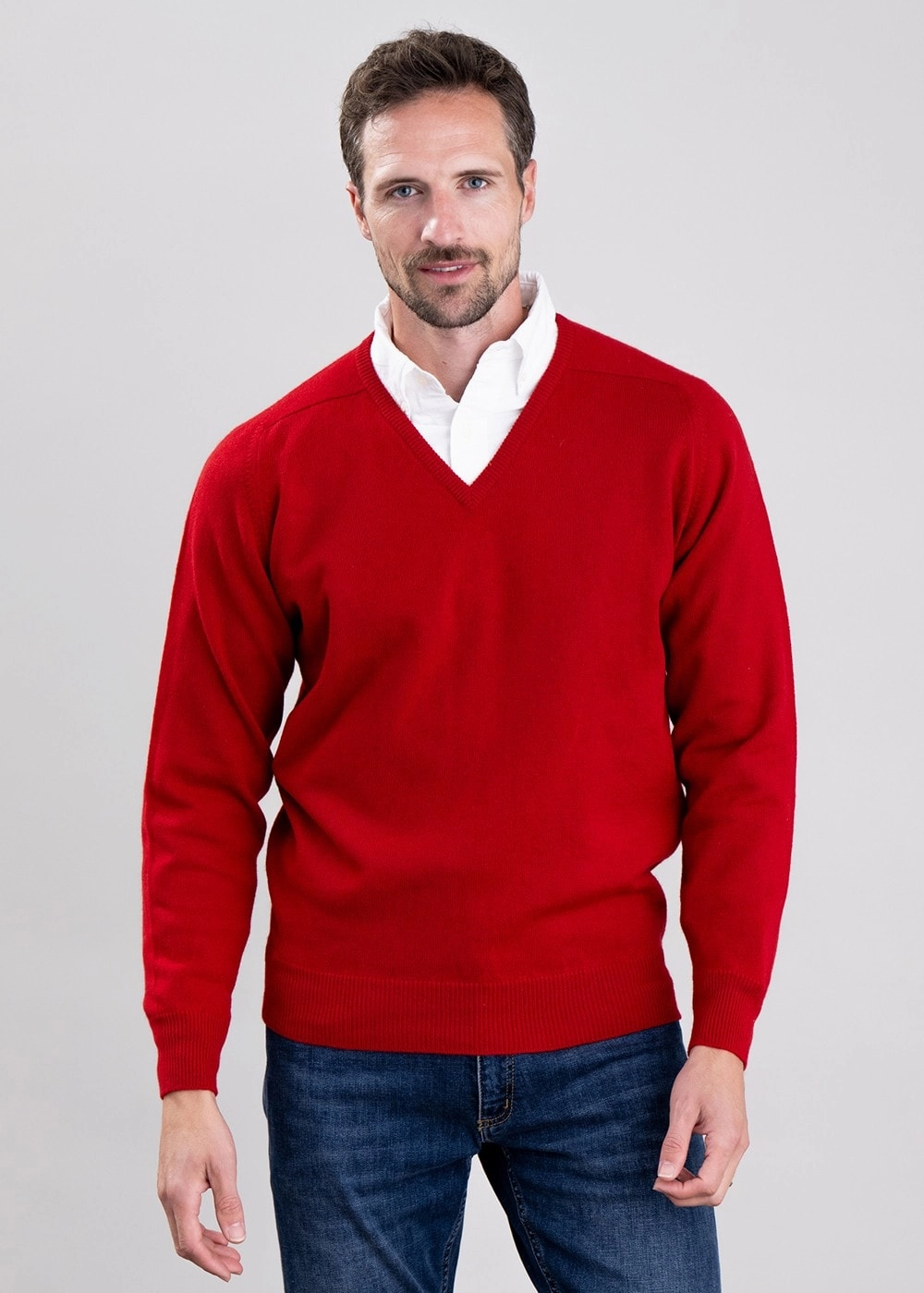 Leven 2 Ply Lambswool V-Neck Exclusive Savings Event