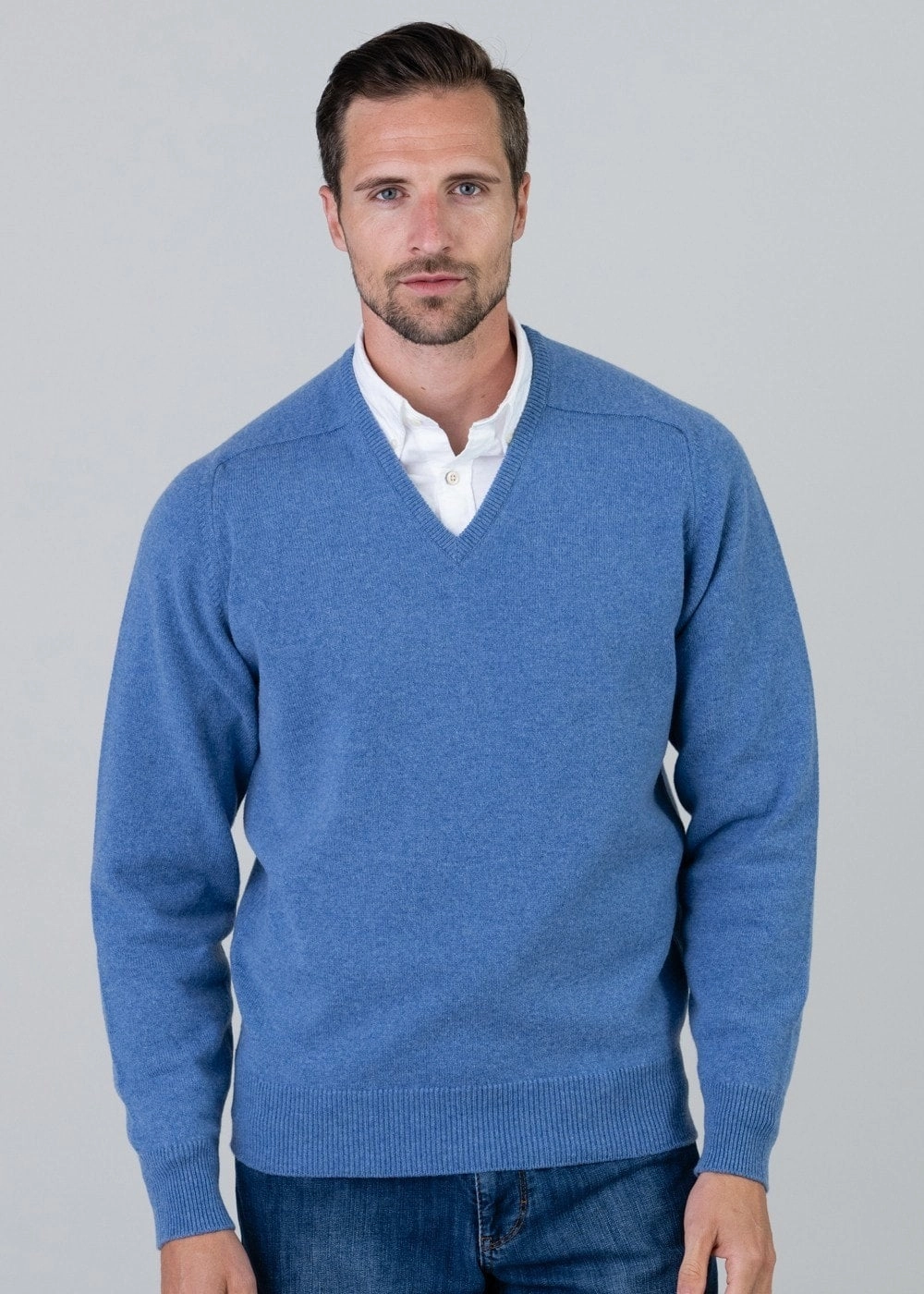 Leven 2 Ply Lambswool V-Neck Save Today Event