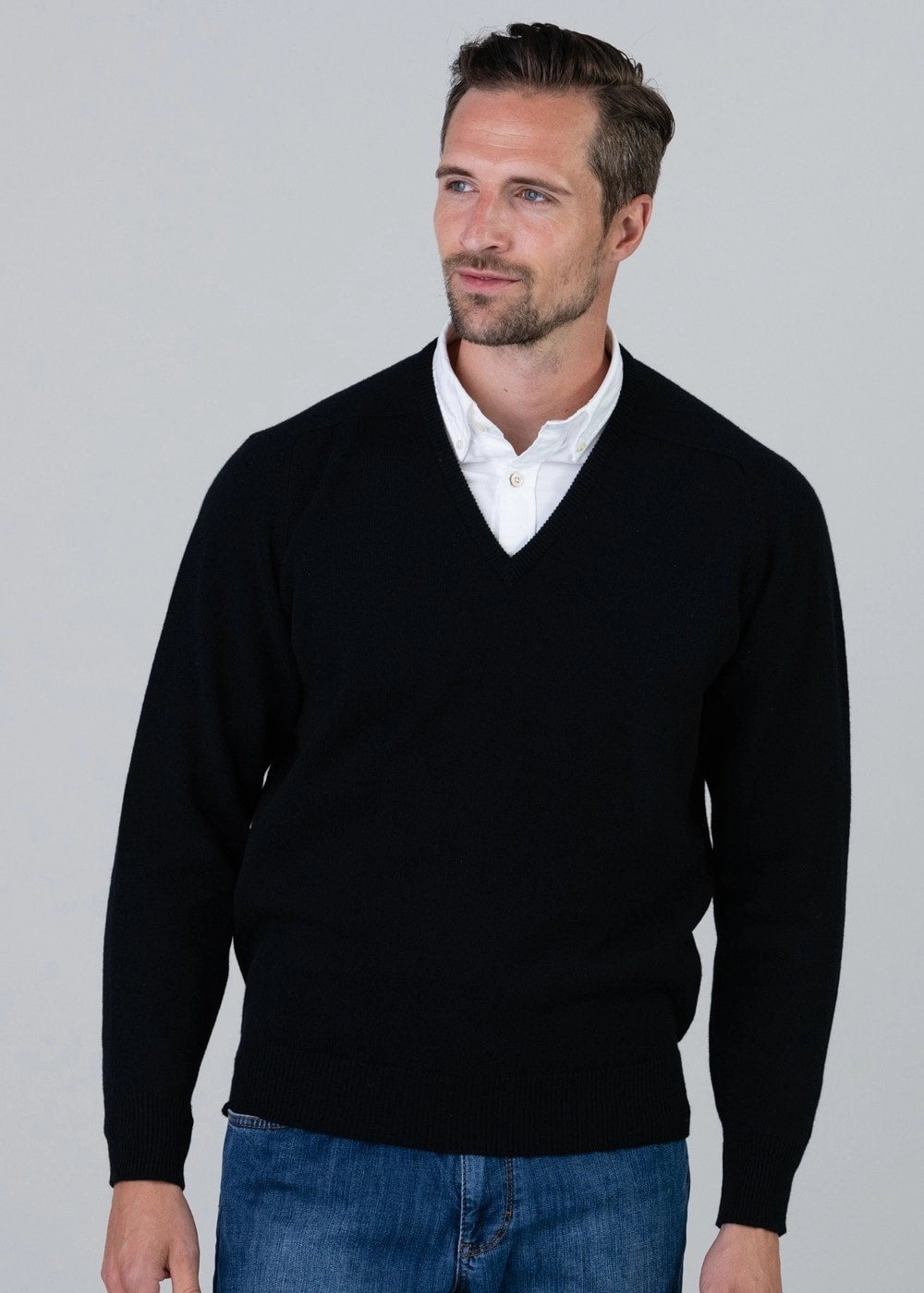 Leven 2 Ply Lambswool V-Neck Big Clearance Event Hot Deal Alert