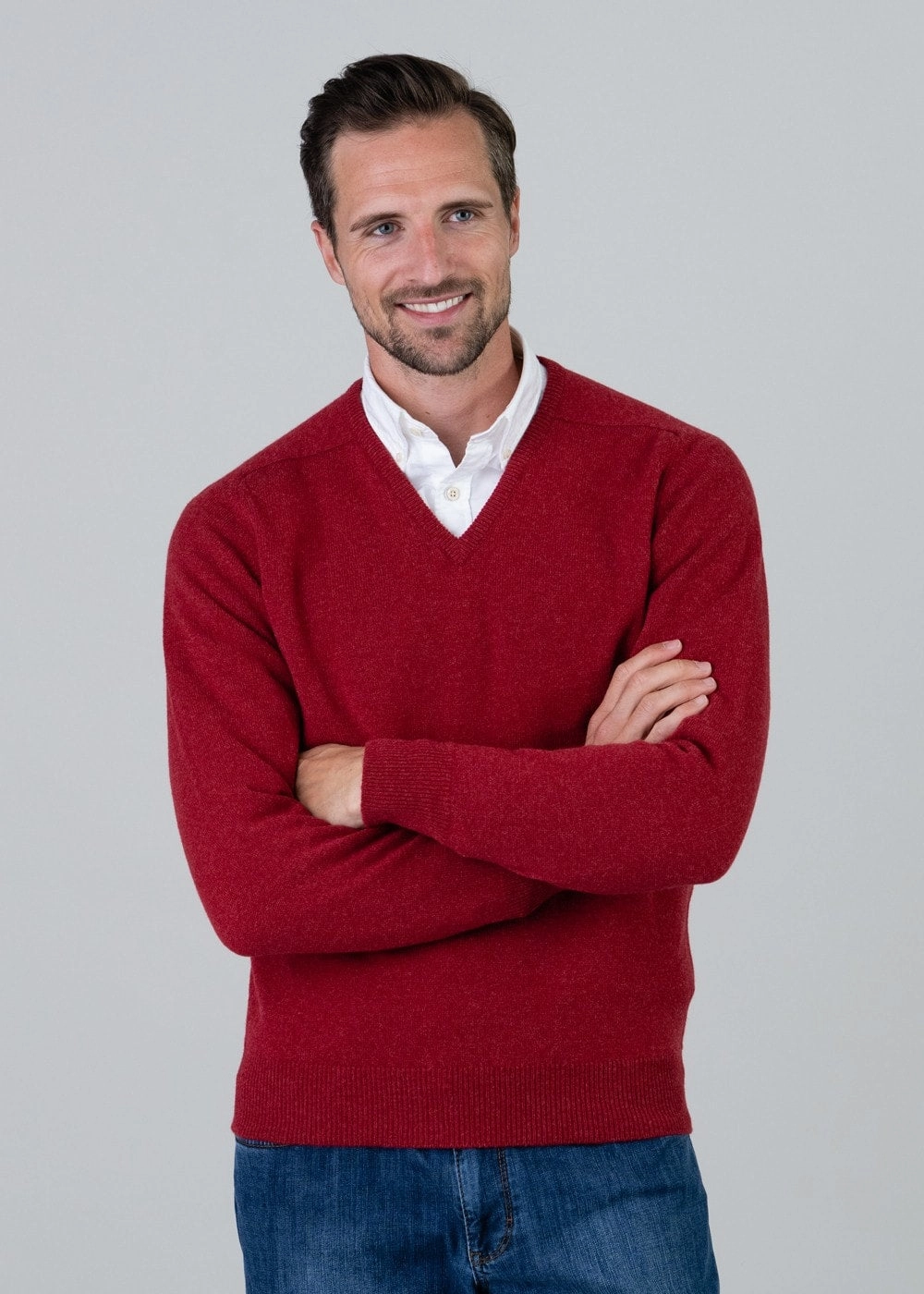 Gift Sale Event Deal of the Day Leven 2 Ply Lambswool V-Neck