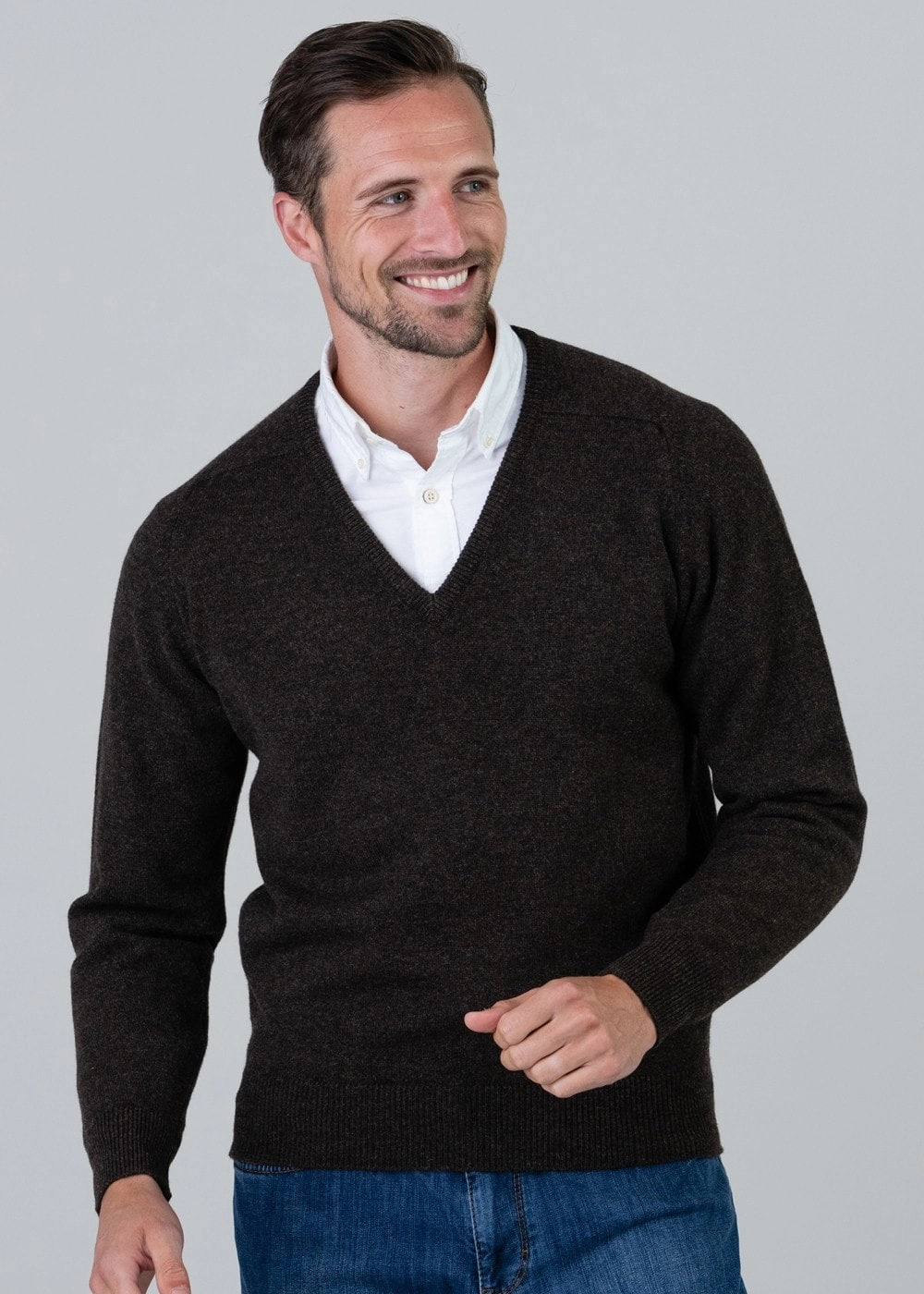 Leven 2 Ply Lambswool V-Neck Special Steal Event