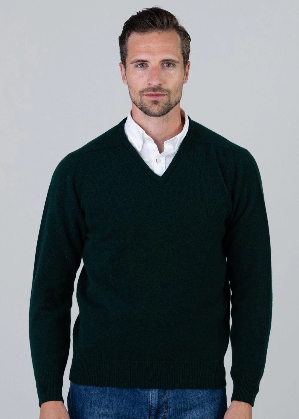 Todays Hot Savings Leven 2 Ply Lambswool V-Neck