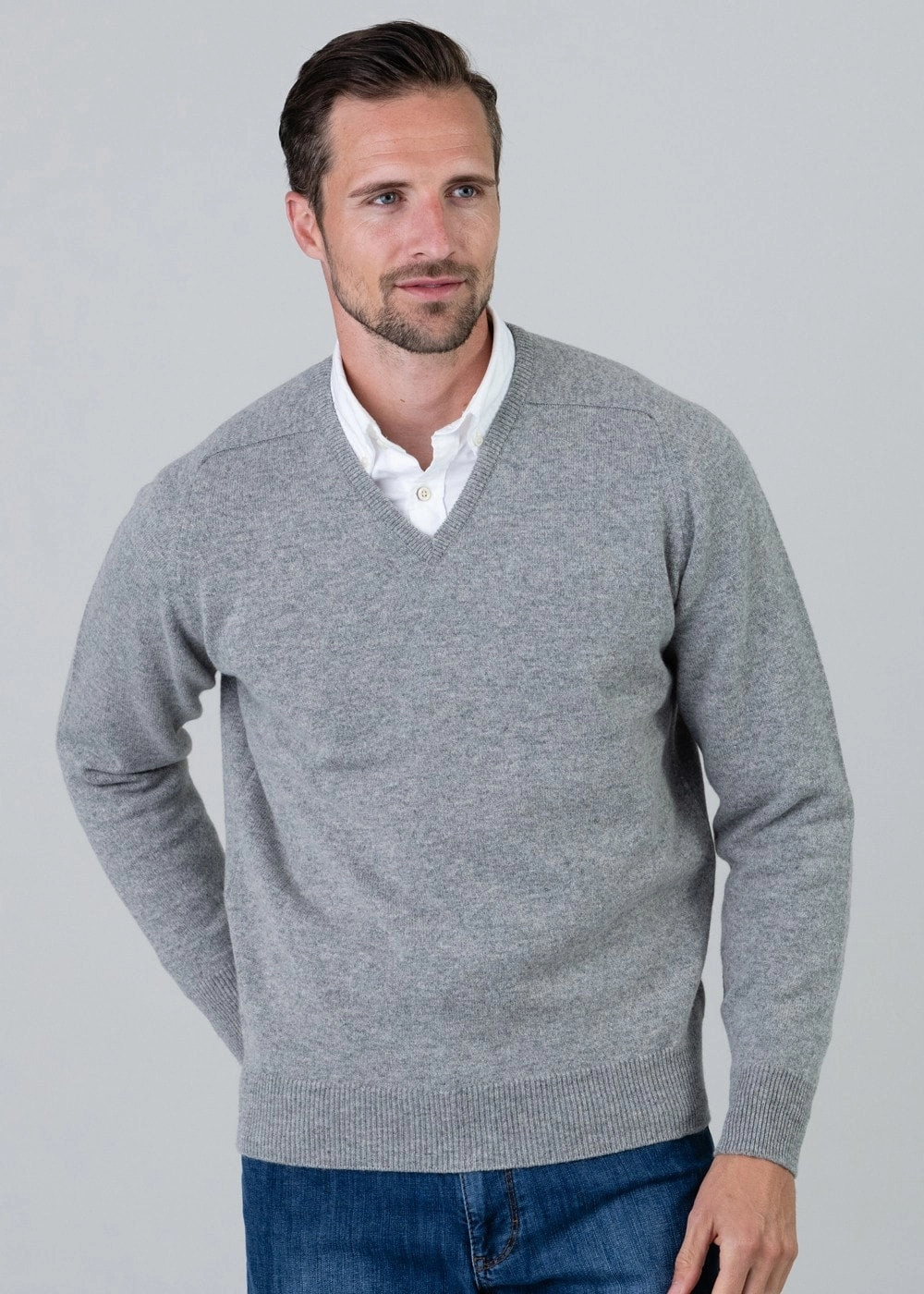 Flash Discount Today Leven 2 Ply Lambswool V-Neck