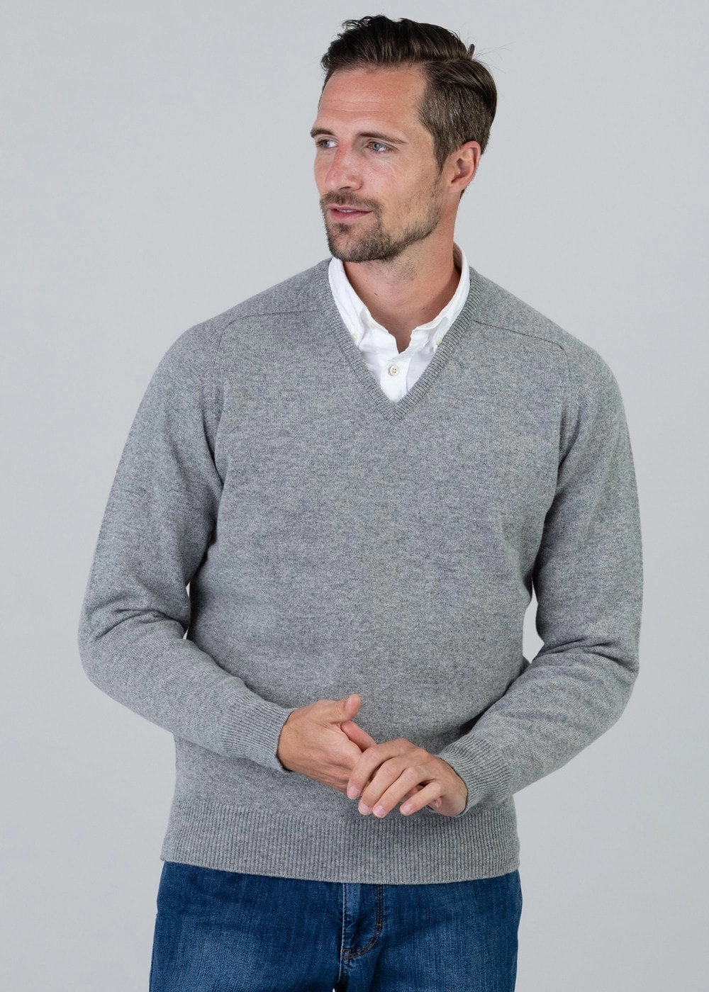 Leven 2 Ply Lambswool V-Neck MustHave Deal Todays Best Deal