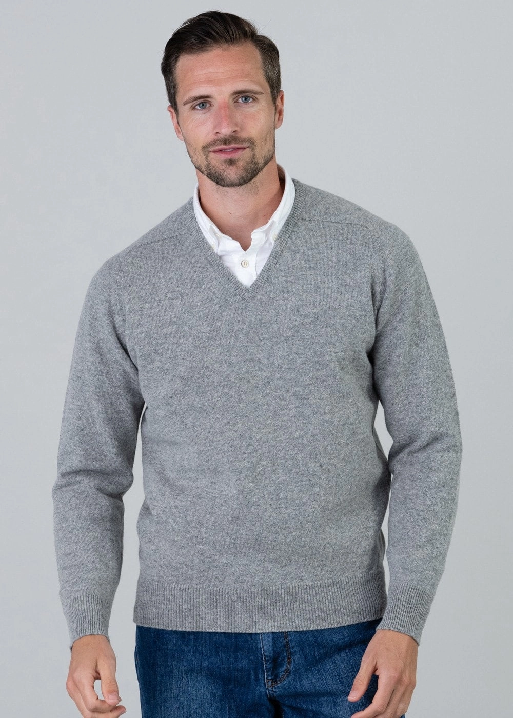 Leven 2 Ply Lambswool V-Neck Today Only Hot Sale
