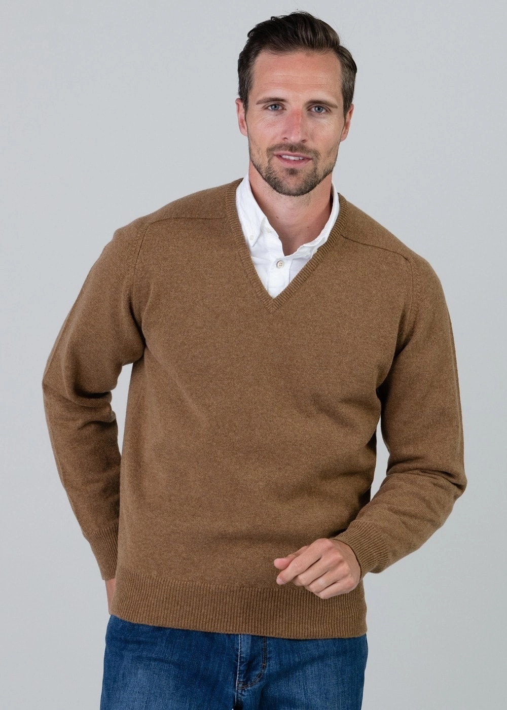 Hot Clearance Now Leven 2 Ply Lambswool V-Neck