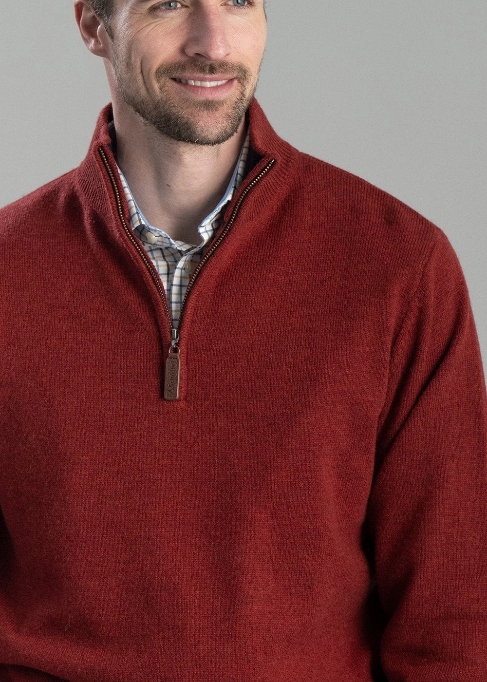 Best Deal Alert Save Today Only Lewis Lambswool 1/4 Zip Jumper