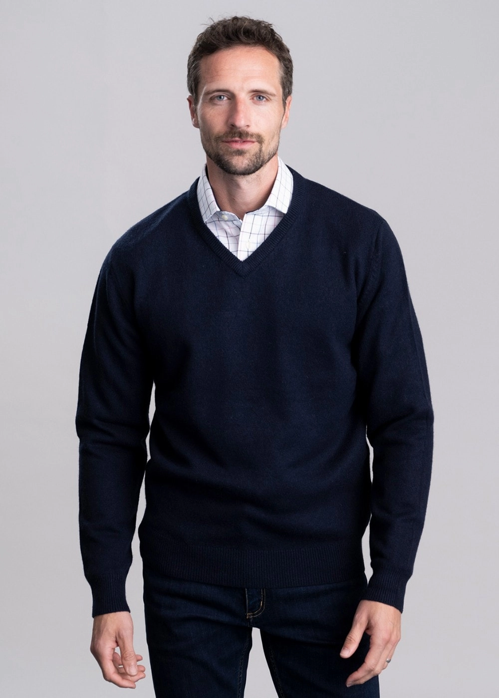 Save Big Online Lewis Lambswool V-Neck Jumper
