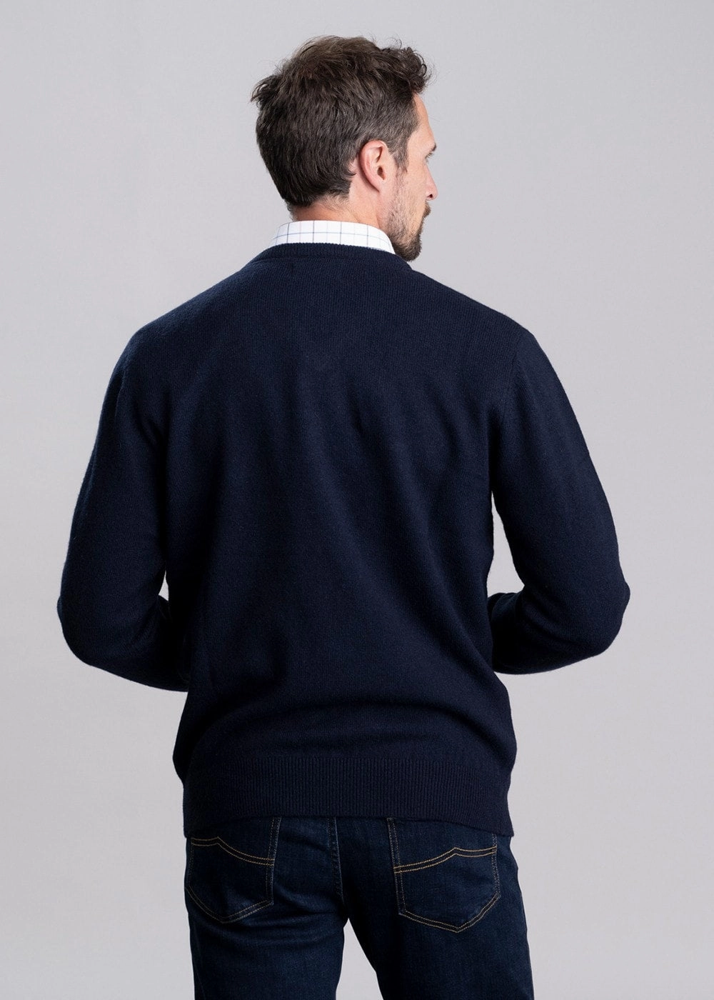 Daily Hot Deal Gift Ideas Galore Lewis Lambswool V-Neck Jumper
