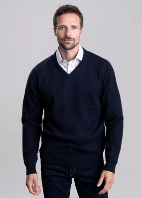 Save Big Online Lewis Lambswool V-Neck Jumper