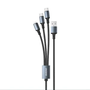 Steal Todays Offer Dudao Tgl2  6A 3 In 1 Super Fast Charging Cable 1.2M