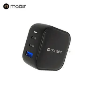 Special Occasion Discount Dont Miss This Deal Mazer Ganprestige 66W Gan Wall Charger With Travel Pins (3 Ports)