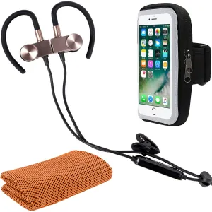 Deco Gear Magnetic Wireless Sport Earbud Headphones W/Carrying Case   Cooling Towel & More Exclusive Online Deal Special Surprise Sale