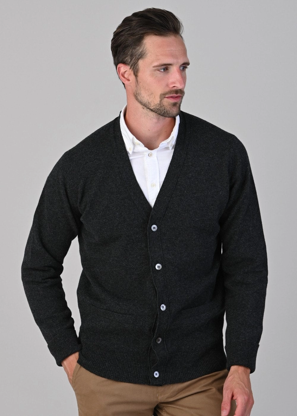 Rob 2 Ply Lambswool Cardigan Exclusive Holiday Deal Todays Steal