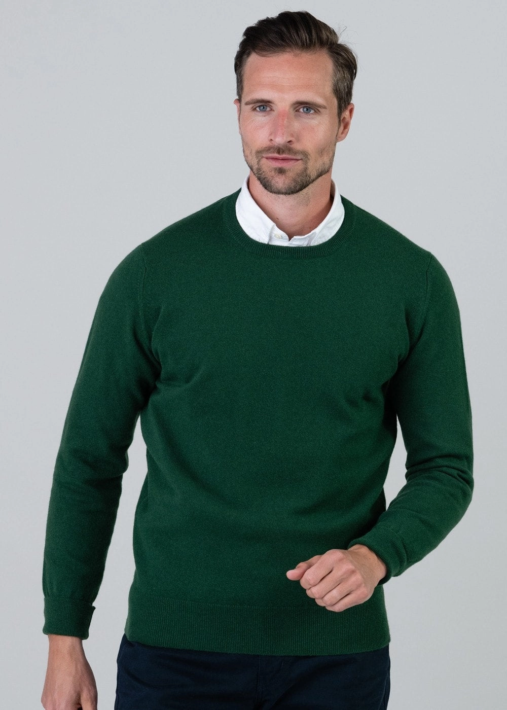 Gordon 1 Ply Geelong Crew Neck Clearance Event Online Exclusive Offer